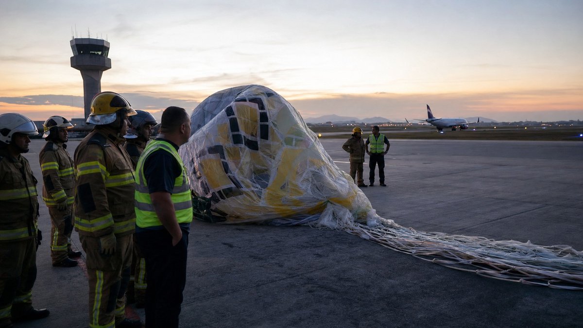 FAB alerta para risco de baloes juninos e mira seguranca da aviacao