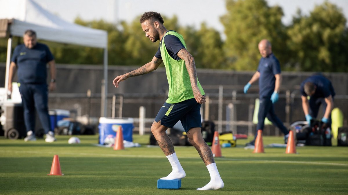 Neymar tem boa evolução em exame, mas estreia do Brasil segue em aberto